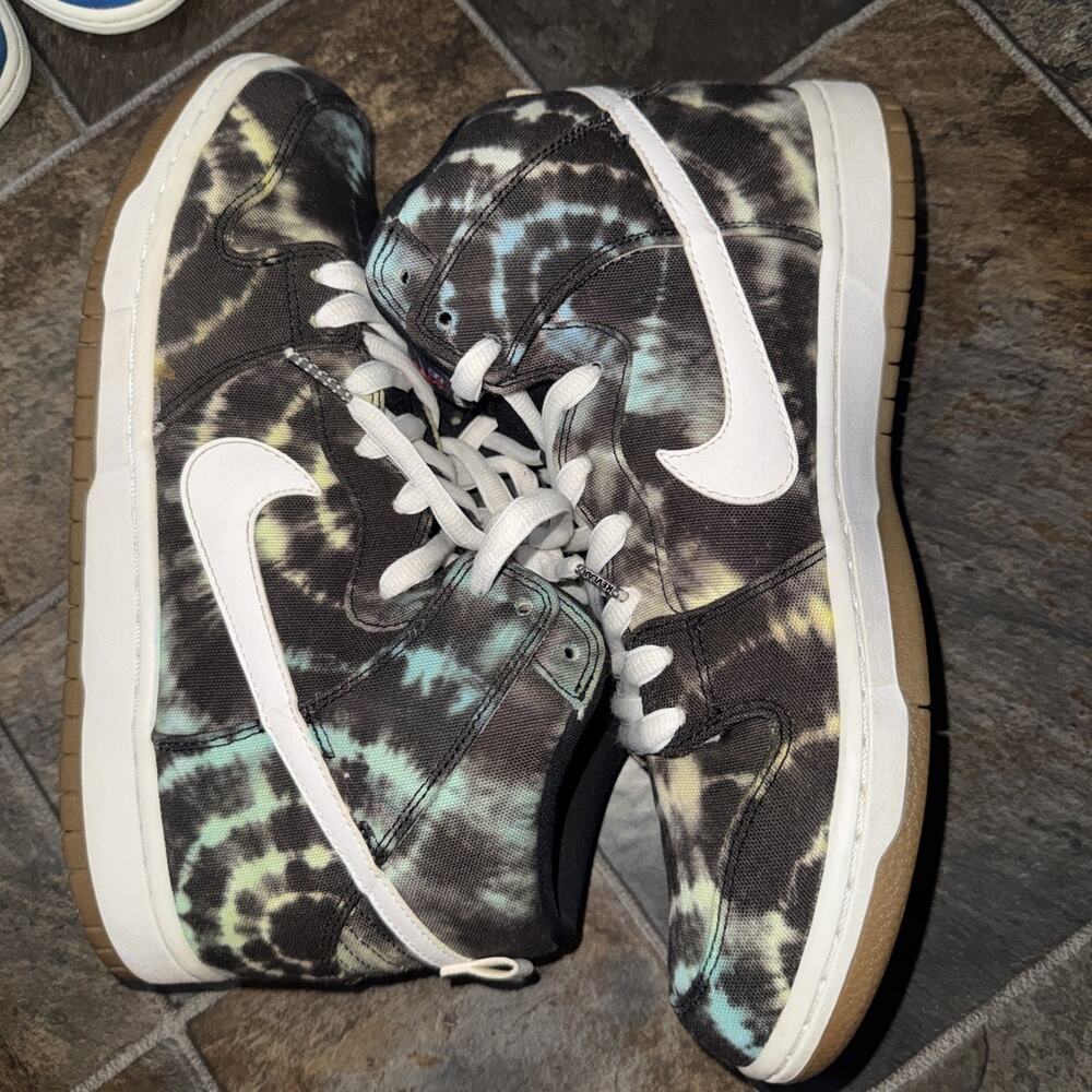 Size 10.5 - Nike Dunk Premium SB High Tie Dye LEP